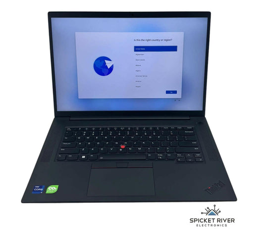 Lenovo ThinkPad P1 Gen 5 14-Core i9-12900H 512GB SSD 16GB RAM A5500 - FAIR Batt