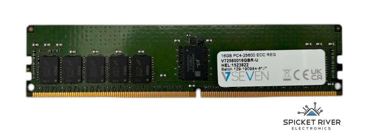 Lot of 2 - V7 V72560016GBR-U 16GB PC4-25600 DDR4 3200 MHz ECC Server RAM Memory