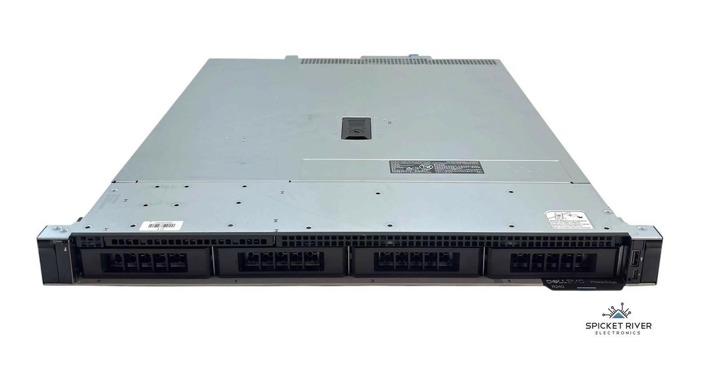 Dell PowerEdge R240 1x Quad Core Xeon E-2144G 3.60GHz 16GB RAM 16TB HDD - 4 Bay