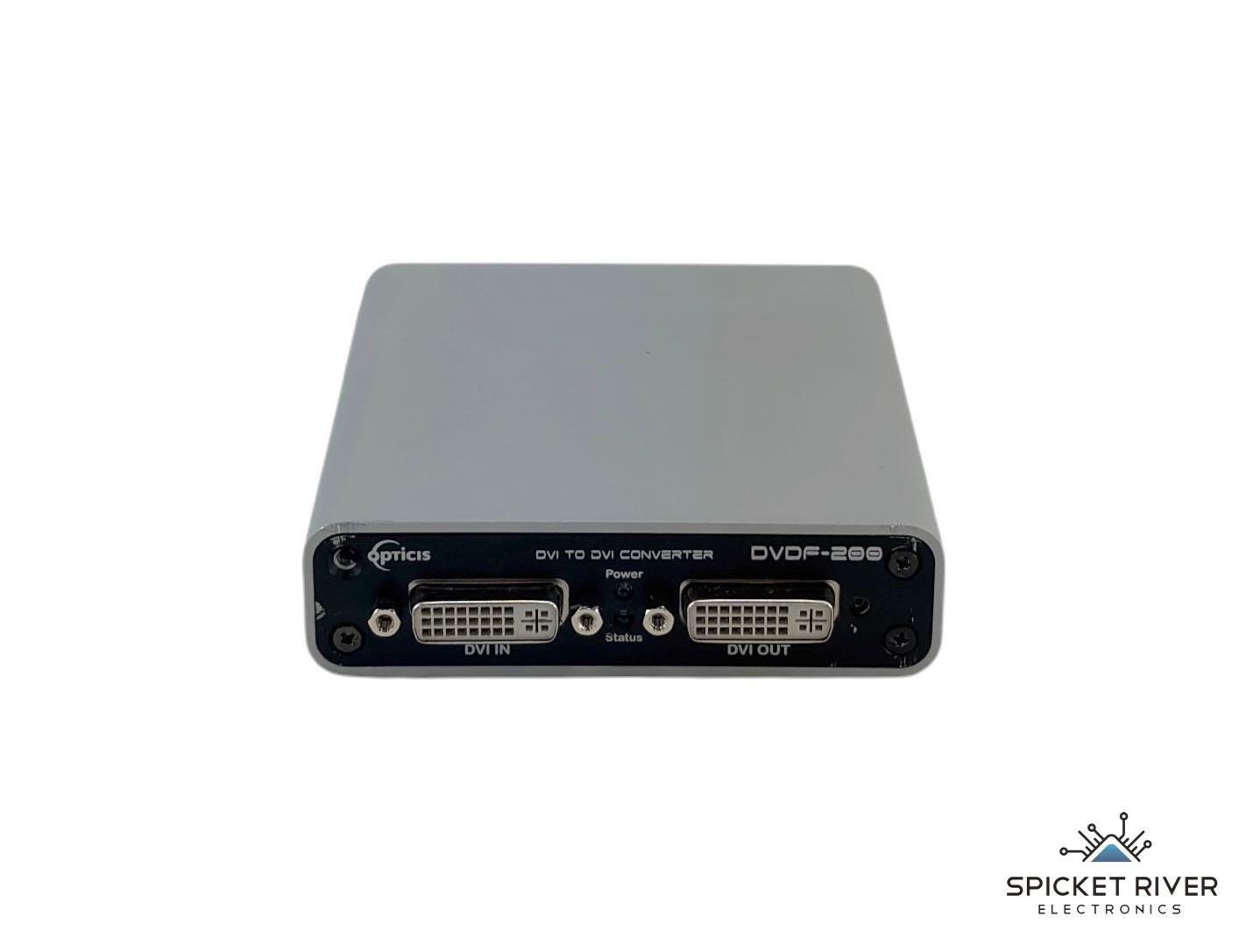 Optics DVDF-200 DVI to 1-Fiber DVI Converter