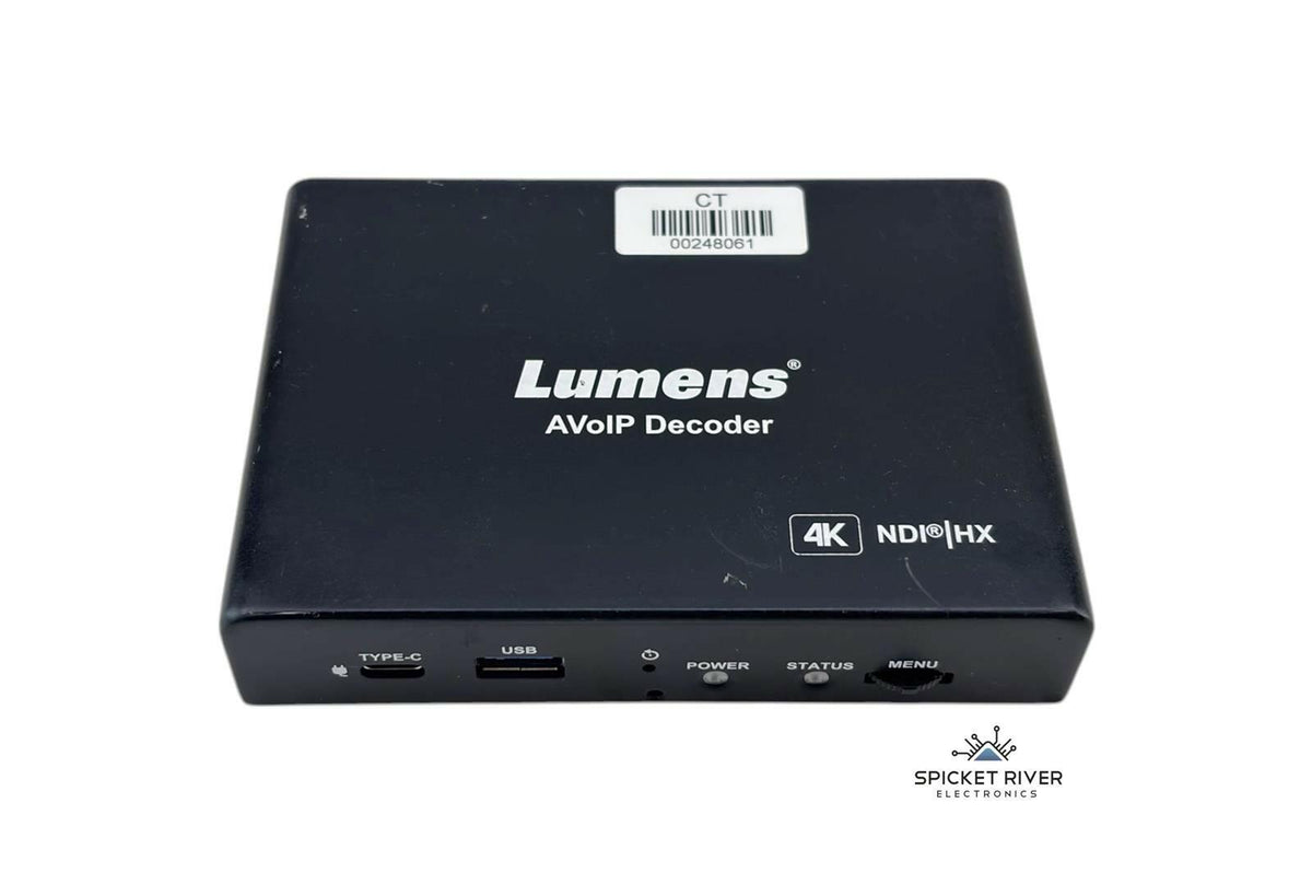 Lumens Digital Optics OIP-N60D 4K NDI HX AVoIP Decoder OIP Bridge