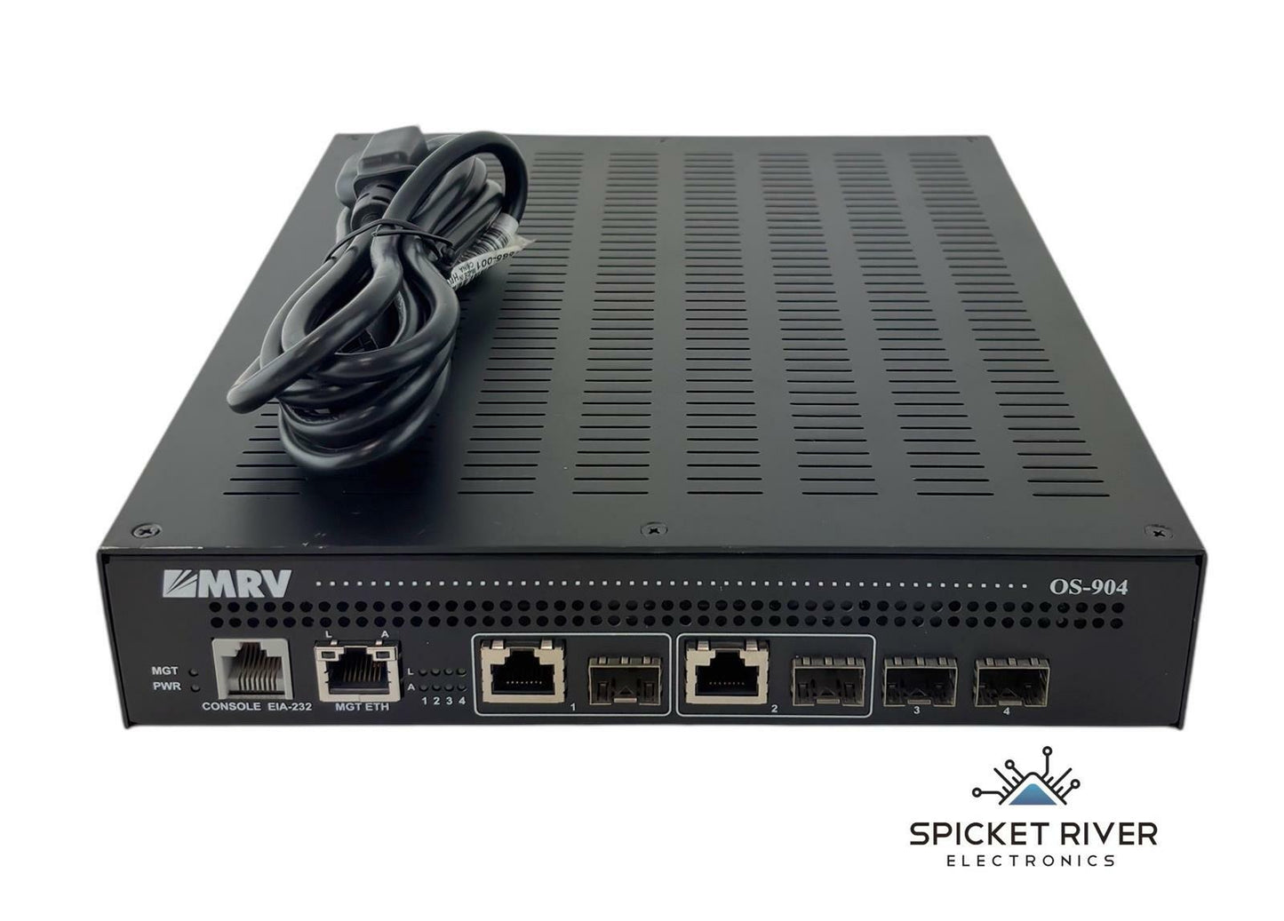 MRV Comm. OS-904 2 Tri-Mode - RJ45 10/100/1000BaseT Managed Switch