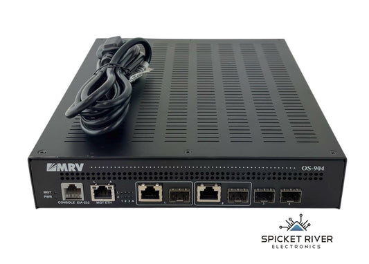 MRV Comm. OS-904 2 Tri-Mode - RJ45 10/100/1000BaseT Managed Switch