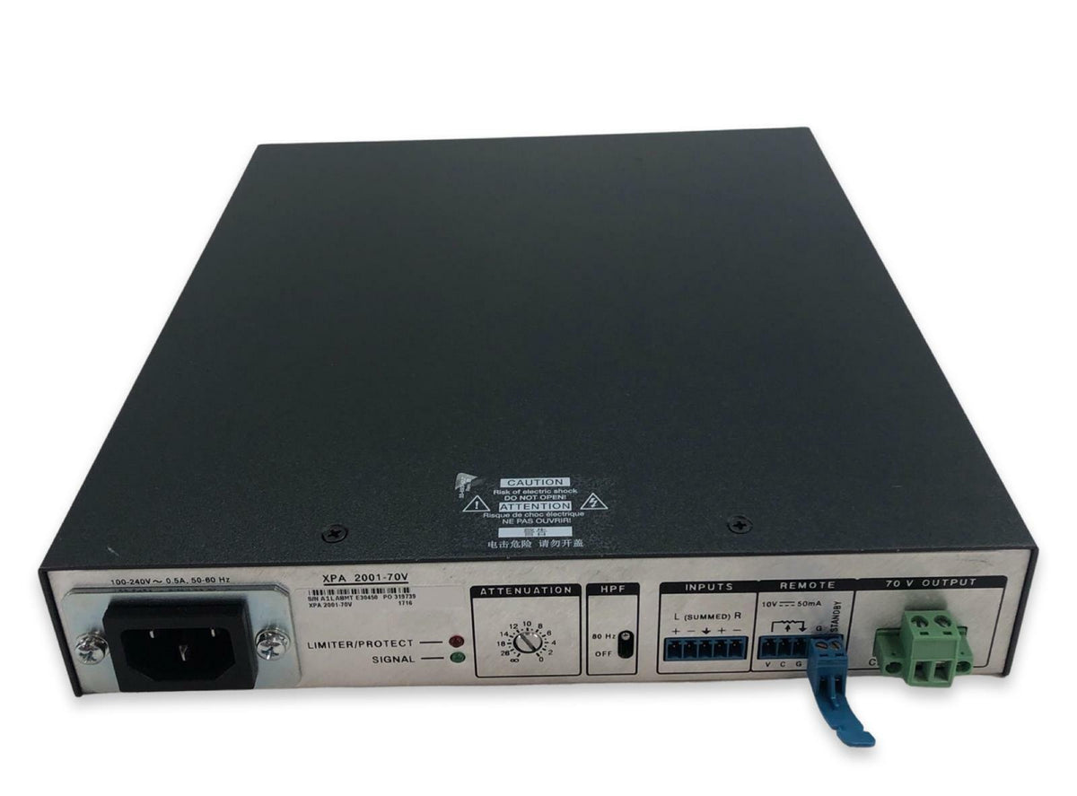Extron XPA 2001 70V 200W Mono Audio Power Amplifier 60-850-01