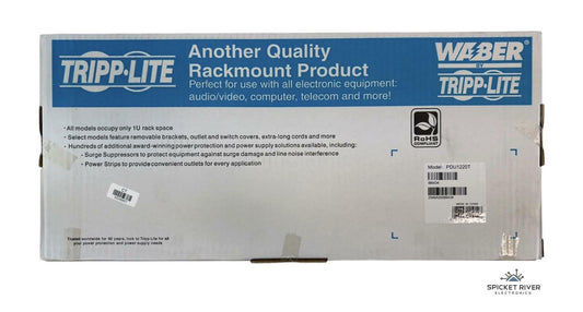 NEW - Tripp Lite PDU1220T 13-Outlet 20A 120V 1U Power Distribution Unit PDU