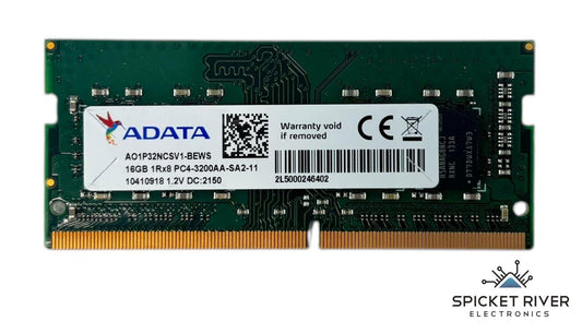ADATA AO1P32NCSV1-BEWS 16GB 1Rx8 PC4-3200AA DDR4 SODIMM RAM Memory