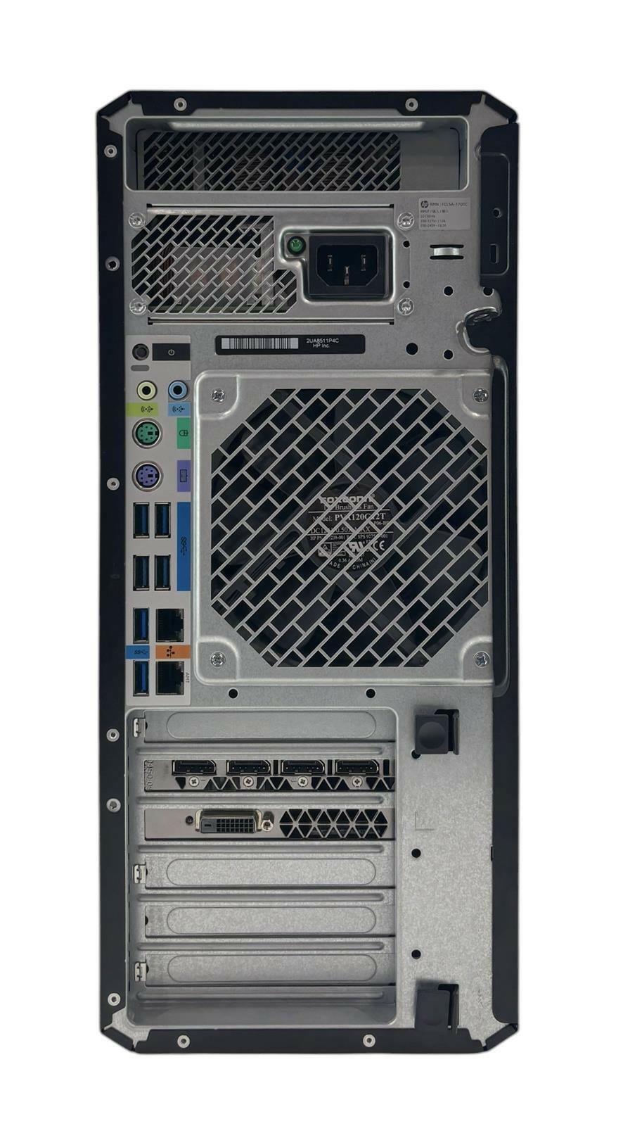 HP Z4 G4 Workstation 8-Core Xeon W-2145 256GB SSD 16GB RAM Quadro P6000 - No OS