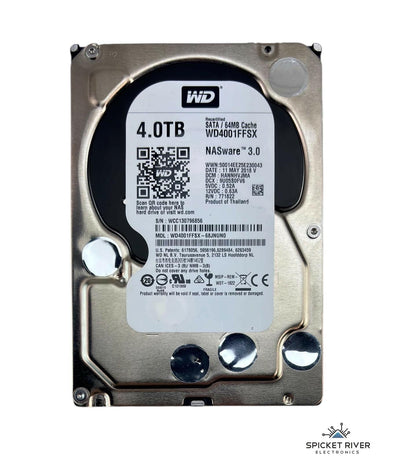 Western Digital Red Pro Recertified WD4001FFSX 4TB SATA NASware3.0 7.2K 3.5" HDD