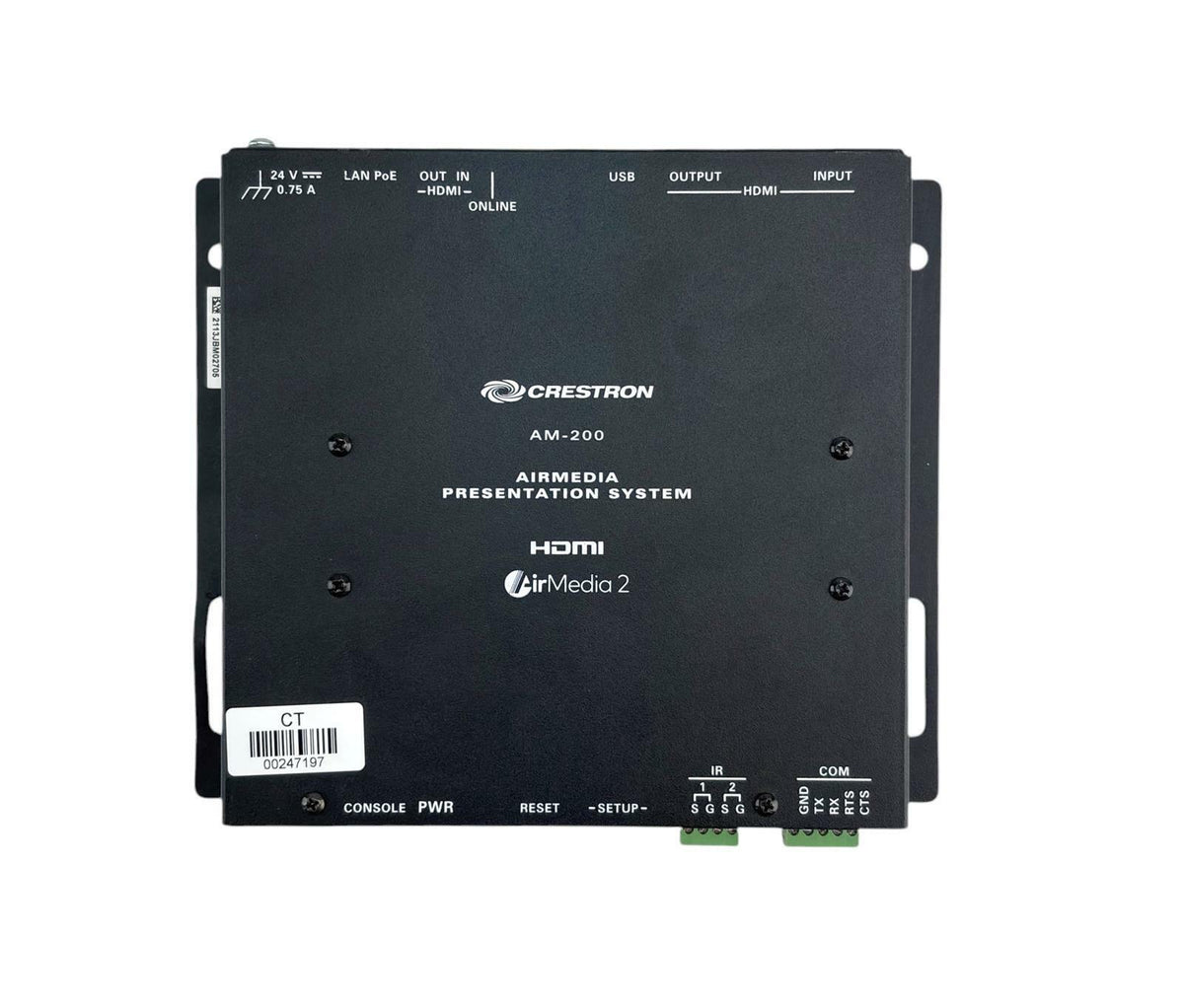 Crestron AM-200 Airmedia Presentation System HDMI