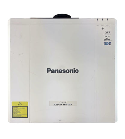 Panasonic PT-RZ570W WUXGA (1920x1200) 5400 Lumen DLP Laser Projector - 10484Hrs
