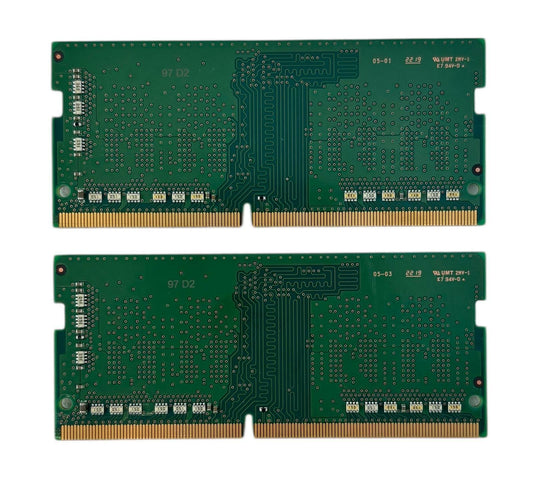 Lot of 2 - Samsung M471A1G44BB0-CWE 8GB 1Rx16 PC4-3200AA DDR4 SODIMM Laptop RAM