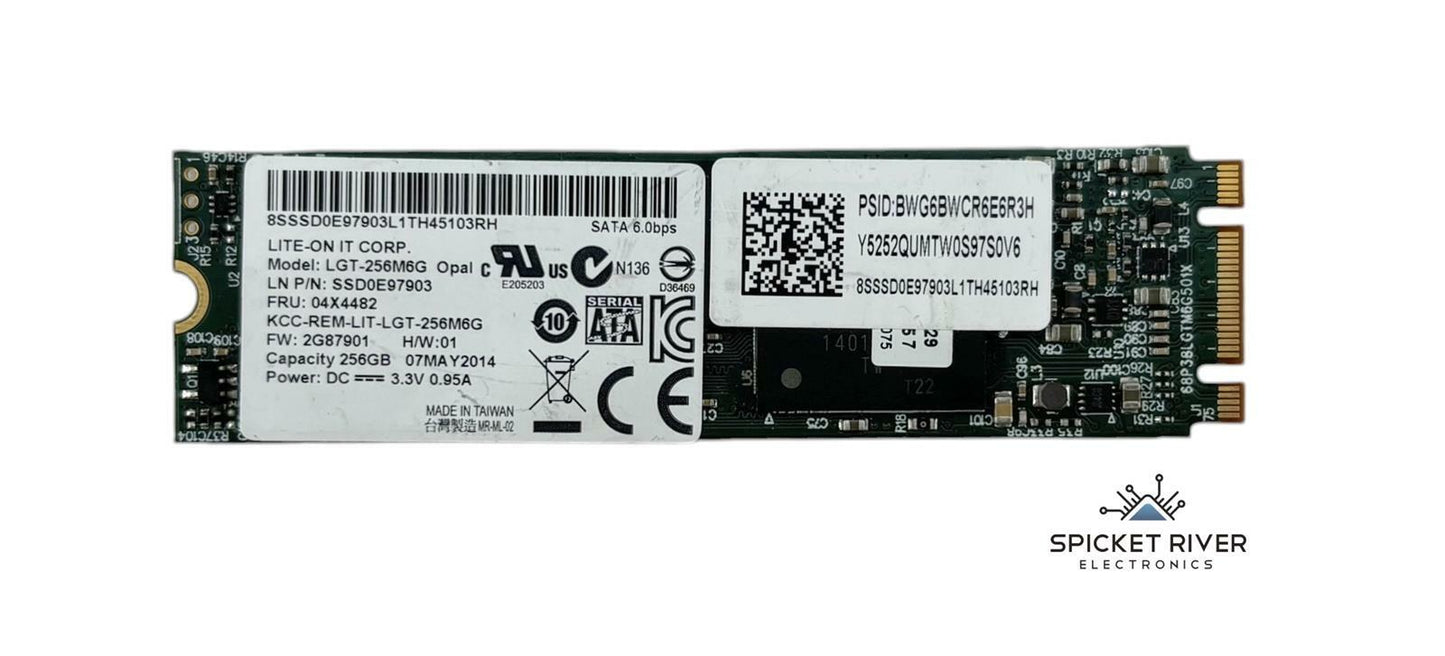 Lite-On LGT-256M6G 256GB M.2 2280 SATA 6.0bps SSD Solid State Drive