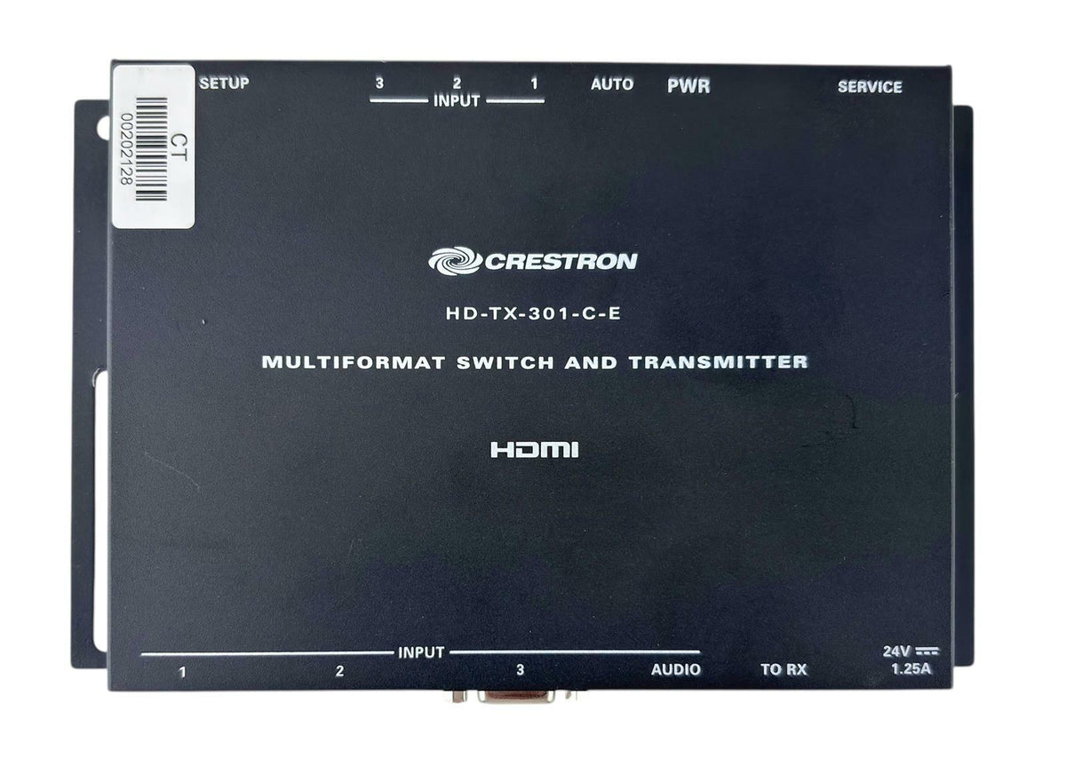 Crestron HD-TX-301-C-E Multiformat Switch and Transmitter HDMI/VGA
