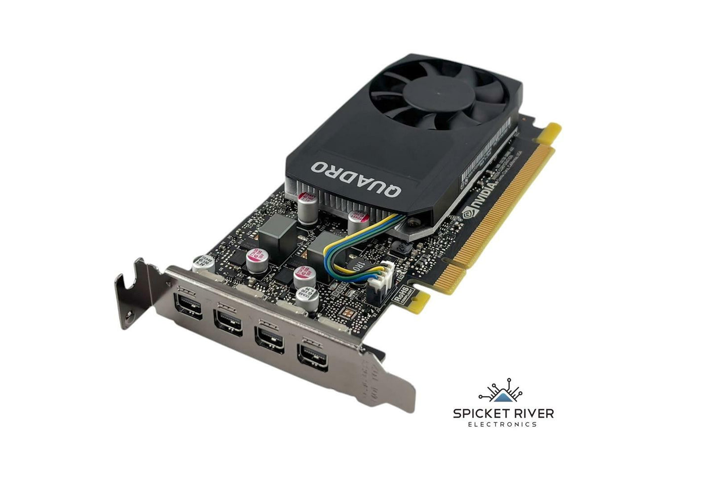 Nvidia Quadro P1000 4GB GDDR5 Low Profile Bracket PCIe Graphics Card 4x Mini DP