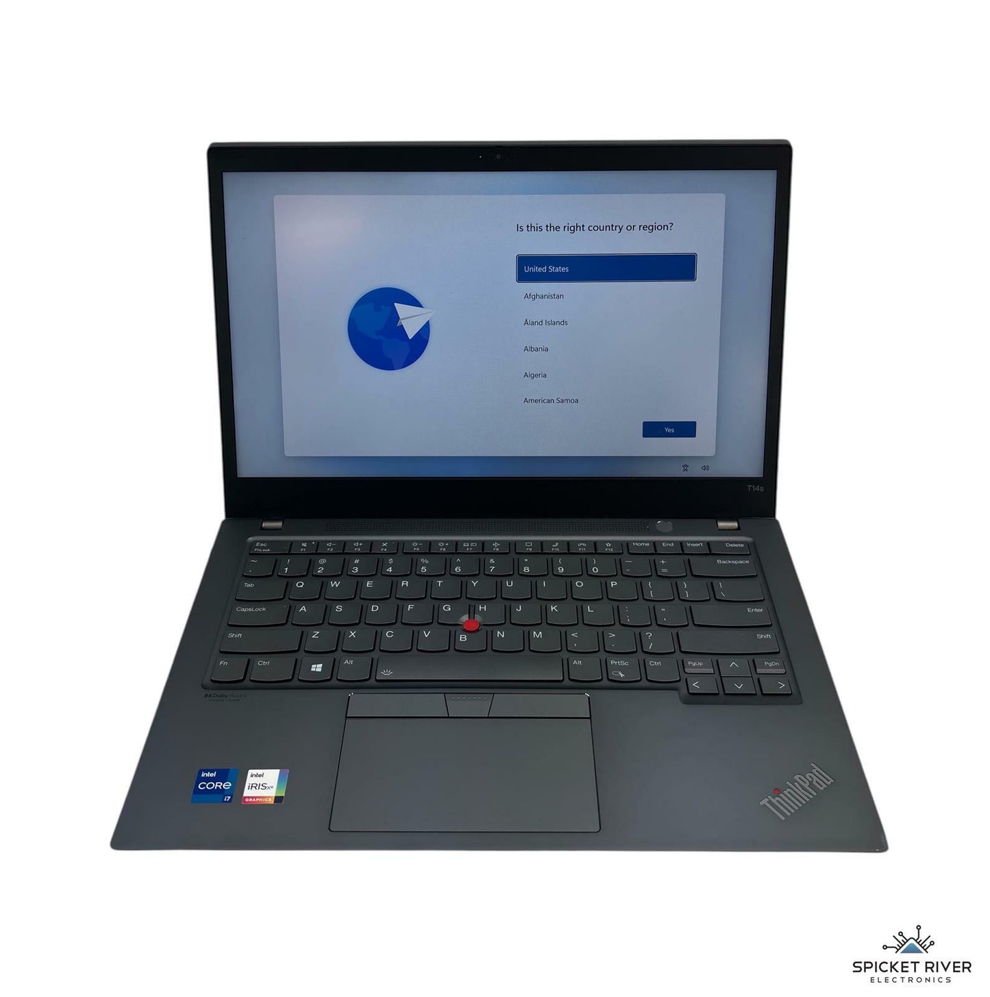 Lenovo ThinkPad T14s Gen 2i Quad Core i7-1165G7 512GB SSD 16GB RAM READ #230712