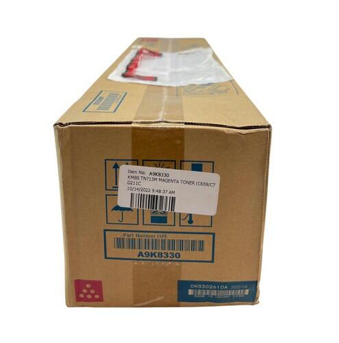 NEW - Genuine Konica Minolta TN713M Magenta Toner Cartridge A9K8330