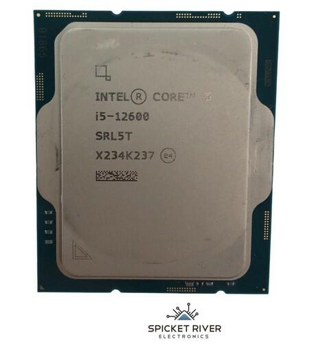 Intel Core i5-12600 SRL5T 6-Core 12-Thread 3.30GHz LGA1700 CPU Processor