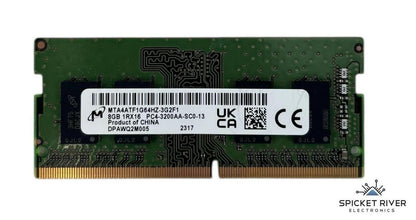 Micron MTA4ATF1G64HZ-3G2F1 8GB 1Rx16 PC4-3200AA DDR4 SODIMM RAM