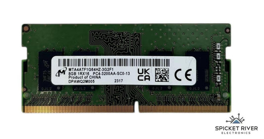 Micron MTA4ATF1G64HZ-3G2F1 8GB 1Rx16 PC4-3200AA DDR4 SODIMM RAM