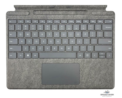 Microsoft 1864 Surface Pro 11/10/9/8/X Type Cover Keyboard - Grey