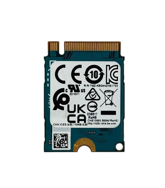 Kioxia KBG40ZNS256G 256GB PCIe NVMe M.2 2230 Solid State Drive SSD