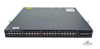 Cisco WS-C3650-48TQ-E V02 Catalyst 3650 48-Port RJ-45 4x 10G SFP+ Network Switch
