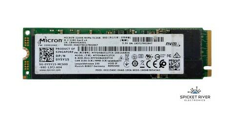 Micron 2200S MTFDHBA512TCK 512GB M.2 2280 PCIe Gen3x4 NVMe SSD Solid State Drive