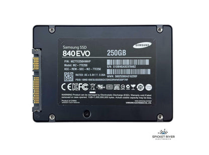 Samsung 840 EVO MZ-7TE250 250GB SATA 6Gb/s 2.5" Internal Solid State Drive SSD