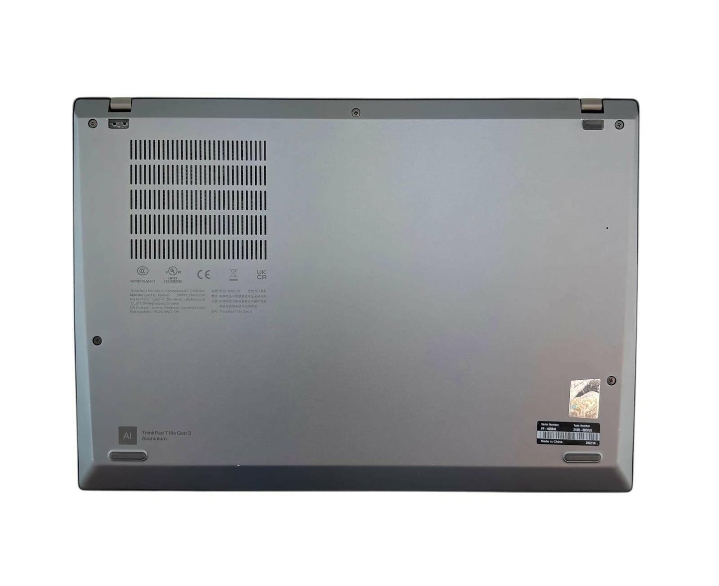 Lenovo ThinkPad T14s Gen 3 12-Core i7-1270P 512GB SSD 16GB RAM - READ #230679