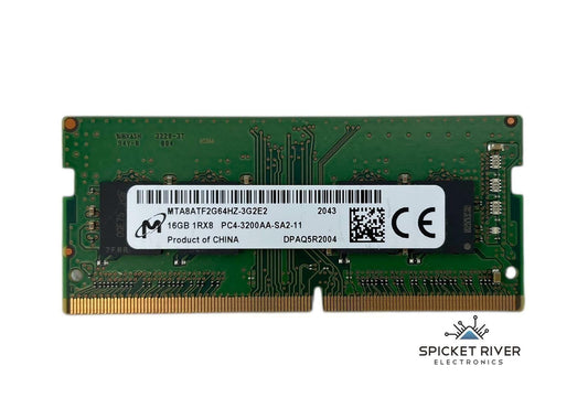 Lot of 3 - Micron MTA8ATF2G64HZ-3G2E2 16GB 1Rx8 PC-3200 DDR4 SODIMM Laptop RAM