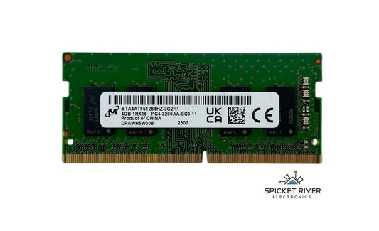 Lot of 2 - Micron MTA4ATF51264HZ-3G2R1 4GB 1Rx16 PC4-3200AA DDR4 SODIMM RAM