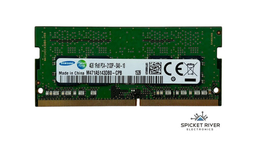 Lot of 2 - Samsung M471A5143DB0-CPB 4GB 1Rx8 PC4-2133P DDR4 SODIMM RAM Memory