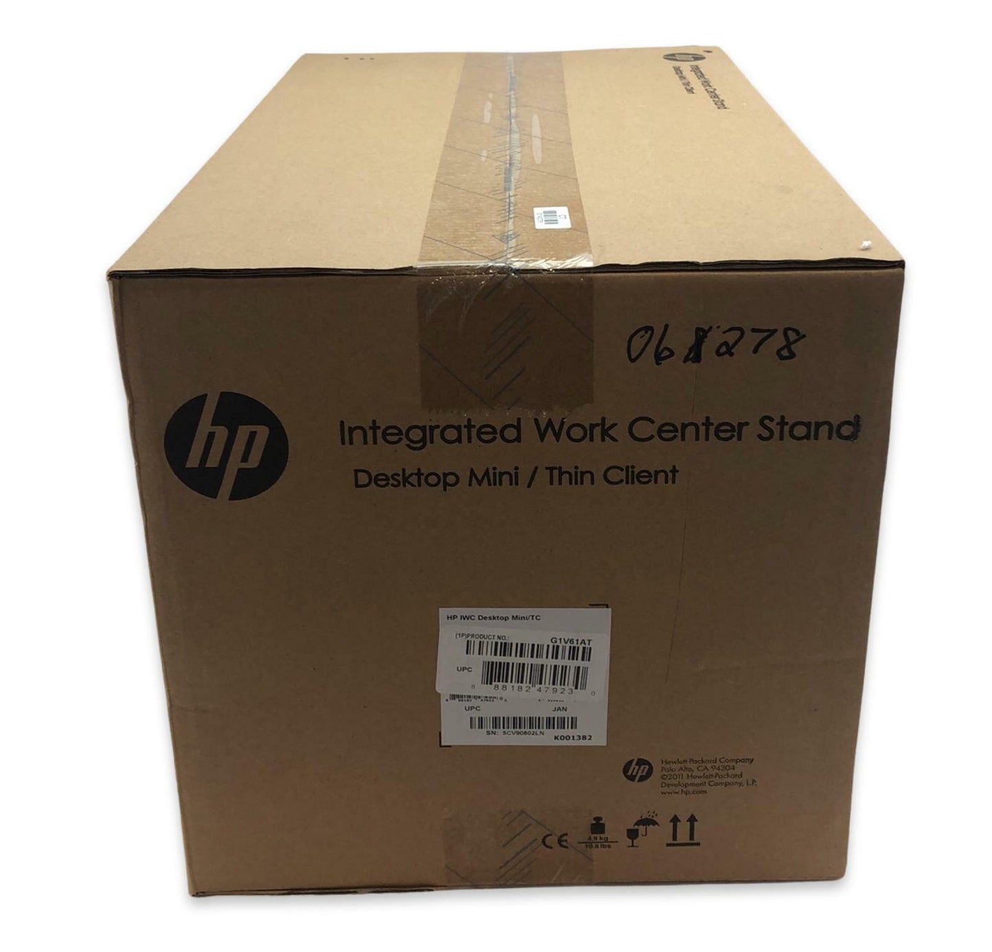 NEW - HP IWC Integrated Work Center Stand - Desktop Mini / Thin Client - G1V61AT