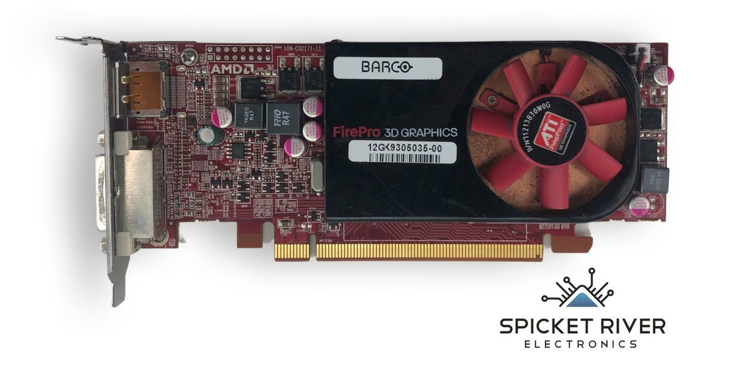 Barco MXRT-2400 ATI FirePro 3D 512MB DDR3 PCIe DVI 71213830W0G Video Card