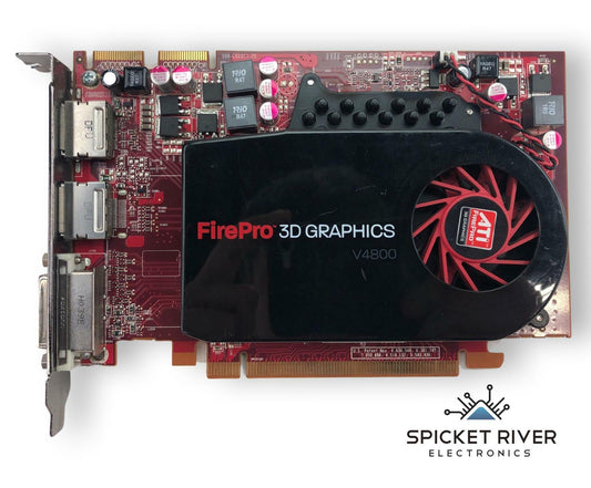 AMD FirePro 3D V4800 1GB GDDR5 PCIe Graphics Video Card DP DVI Port