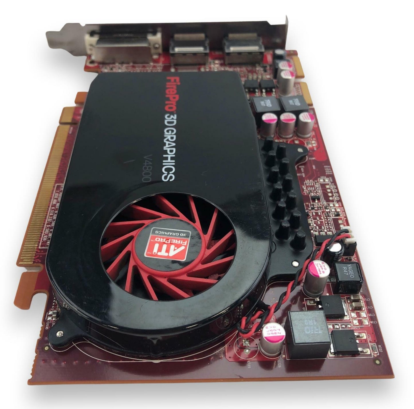 AMD FirePro 3D V4800 1GB GDDR5 PCIe Graphics Video Card DP DVI Port