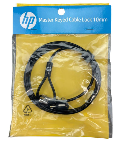 NEW - Sealed - HP T1A63AA Master Keyed Security Cable Lock - 10mm