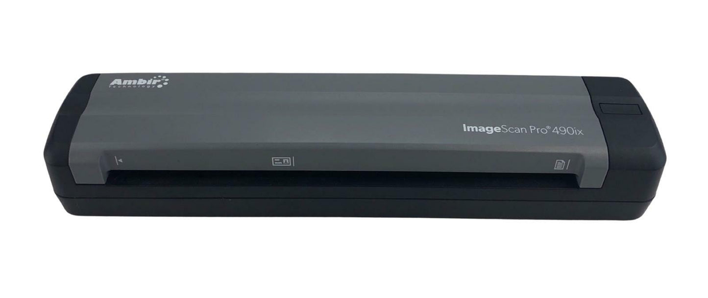 Ambir ImageScan Pro 490ix Portable Sheetfed Scanner DS490IX