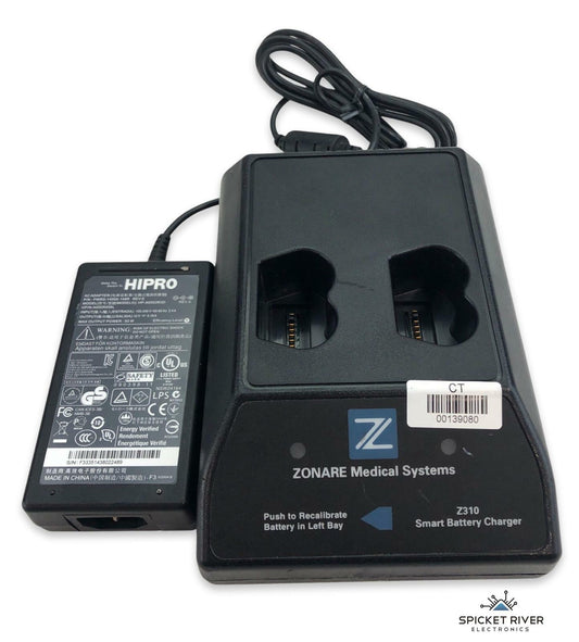 Zonaire Medical Systems Z310 Smart Battery Charger w/ AC Adapter