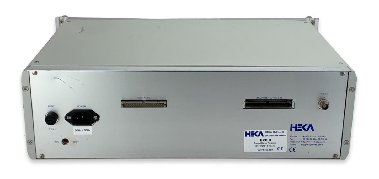 Heka EPC 9 Patch Clamp Amplifier Current Monitor - No Probe - READ Error