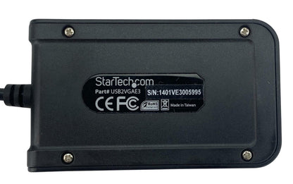 StarTech USB2VGAE3 USB 2.0 to VGA External Video Card Multi-Monitor Adapter