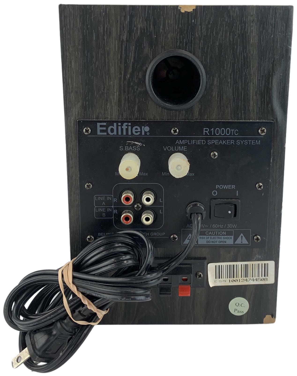 Edifier R1000TC North American Version Desktop Subwoofer Audio Speaker