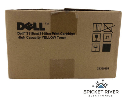 NEW - Open Box - Dell 3110cn/3115cn Print Cartridge High Capacity Yellow Toner