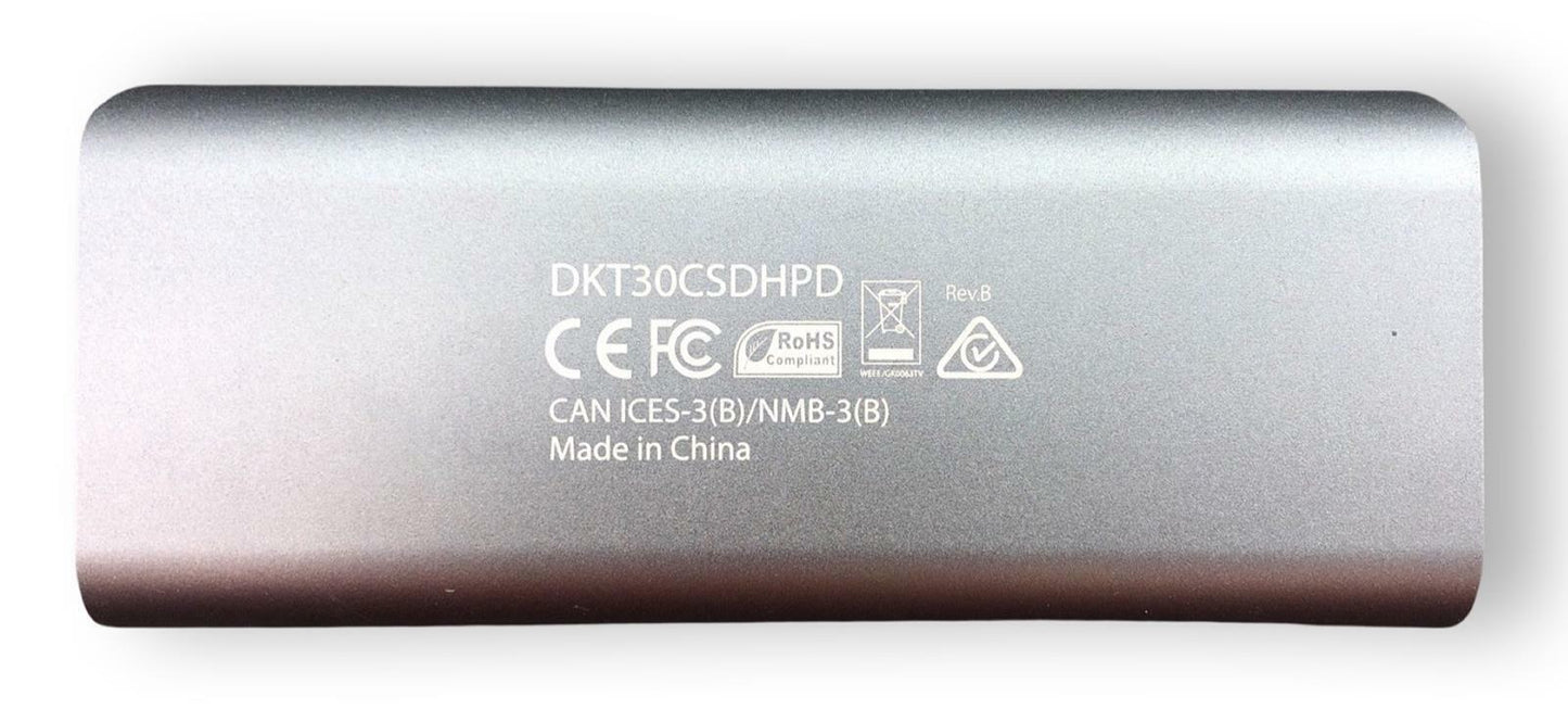 StarTech DKT30CSDHPD USB-C Multiport Adapter Portable Dock 4K HDMI Hub