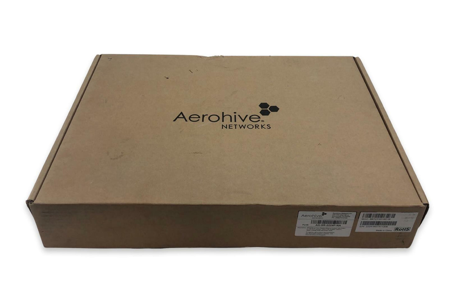 NEW - Open Box - Aerohive AH-SR-2224P-NA 24-Port PoE+ 4x GE SFP Ethernet Switch