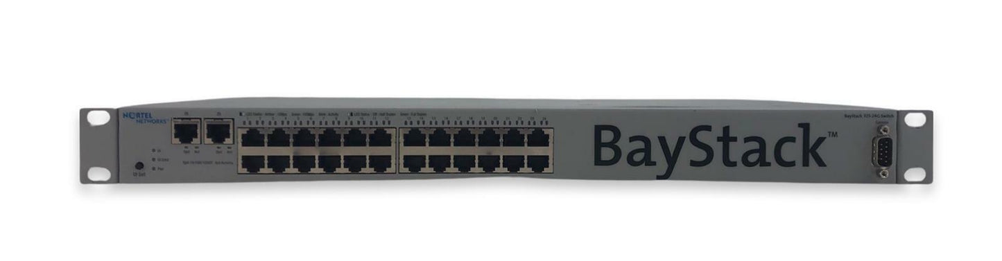Nortel Baystack AL2012A46 325-24G 24-Port Ethernet Network Switch