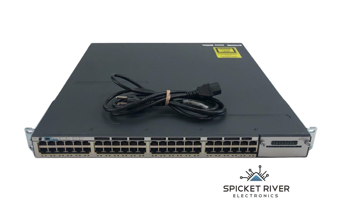 Cisco Catalyst WS-C3750X-48P-S V01 PoE+ 715W PSU Ethernet Network Switch