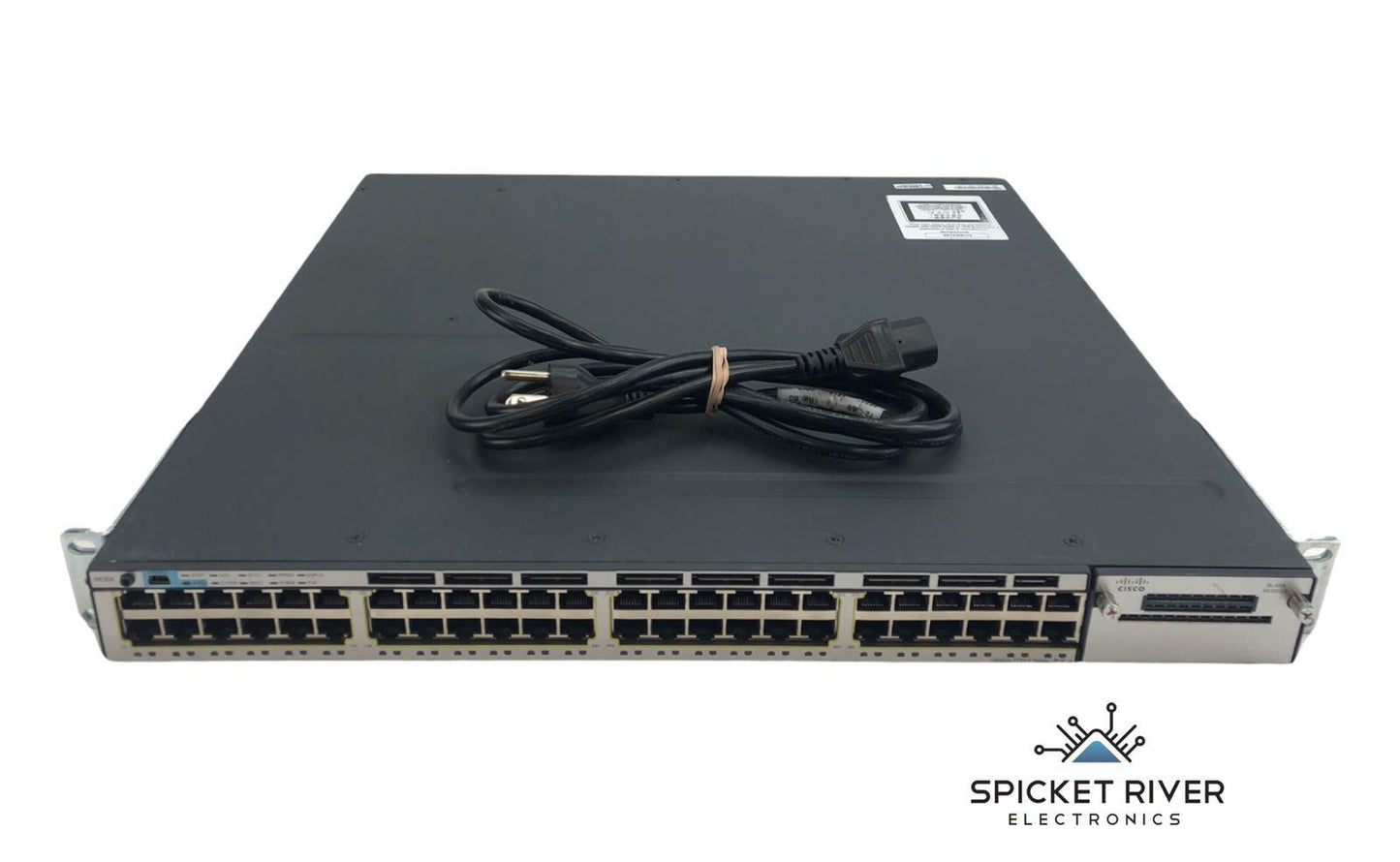 Cisco Catalyst WS-C3750X-48T-S V07 48-Port Gigabit Managed Ethernet Switch
