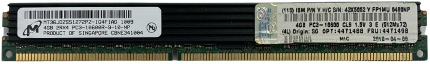 Lot of 8 - Micron MT36JDZS51272PZ-1G4F1AD 4GB DDR3 SDRAM PC3-10600 RAM Memory