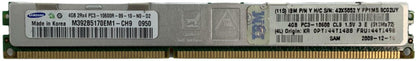 Lot of 10 - Samsung M392B5170EM1-CH9 4GB DDR3 SDRAM PC3-10600 RAM Server Memory